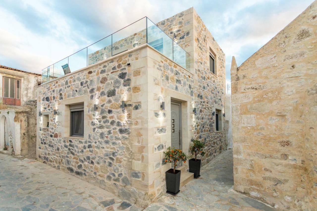 Marilena Natural Stone House, By Hellocrete Pigi  Ngoại thất bức ảnh