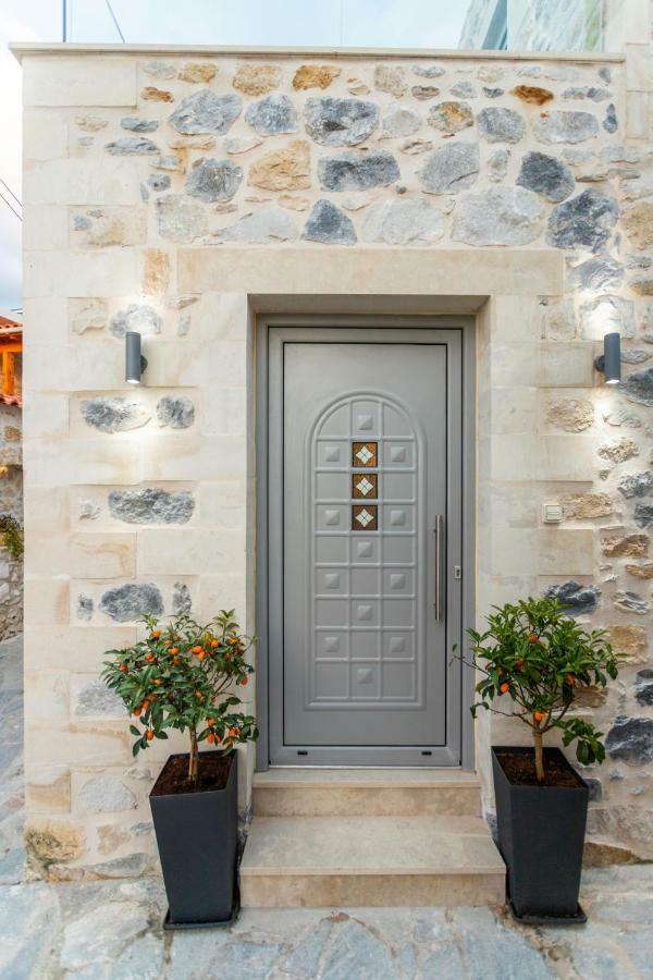 Marilena Natural Stone House, By Hellocrete Pigi  Ngoại thất bức ảnh