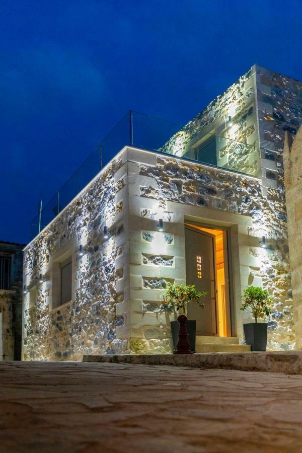 Marilena Natural Stone House, By Hellocrete Pigi  Ngoại thất bức ảnh